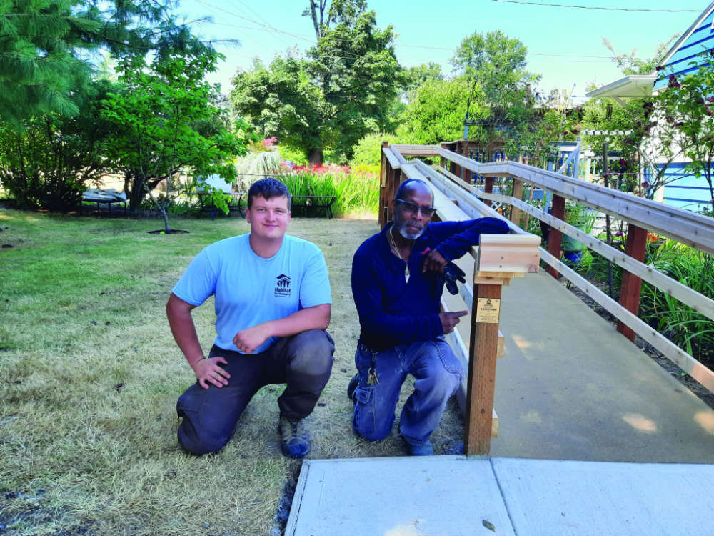 MBAKS members with a newly built ramp