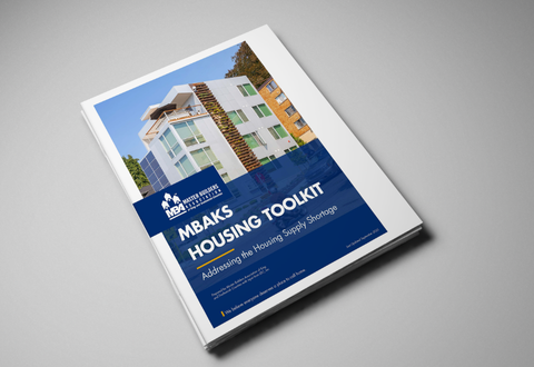 Report cover image with home on gray background