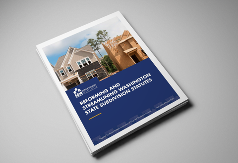 Report cover image with home on gray background