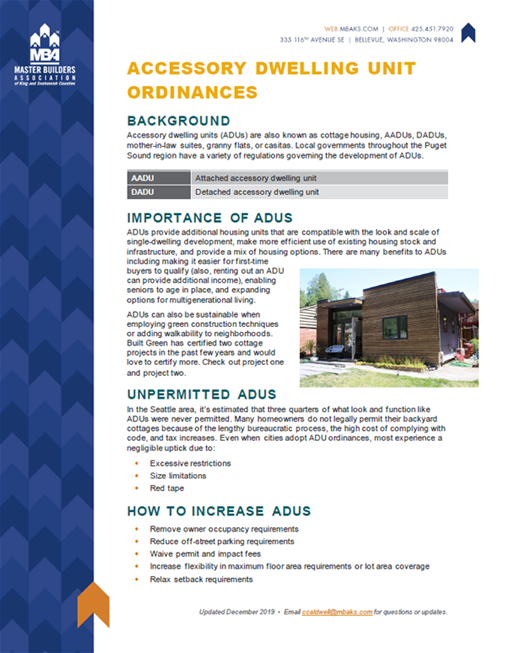 ADU Ordinances