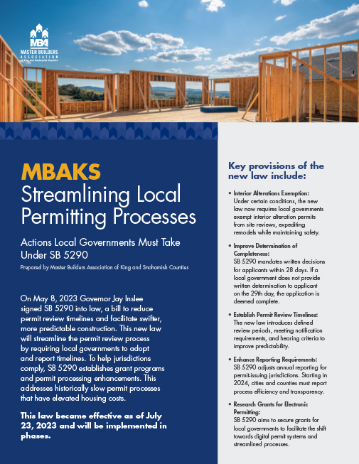 Streamlining Local Permitting Processes