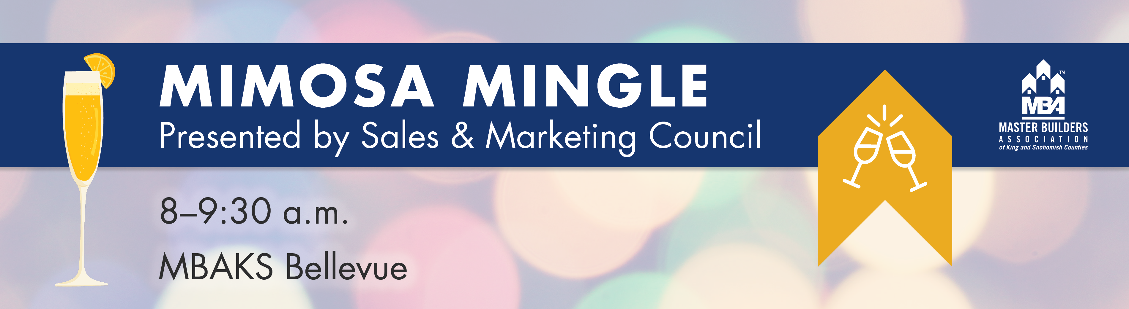 MBAKS Mimosa Mingle, Presented by Sales & Marketing Council