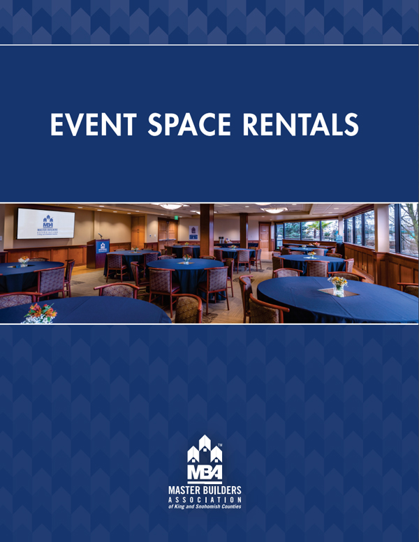 Event Space Rentals Brochure cover