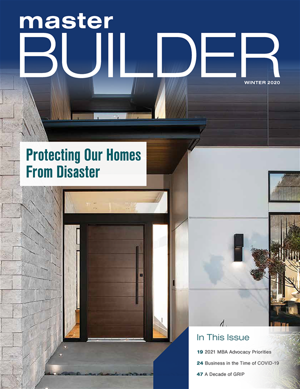Master Builder magazine cover