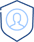 Shield Person Icon