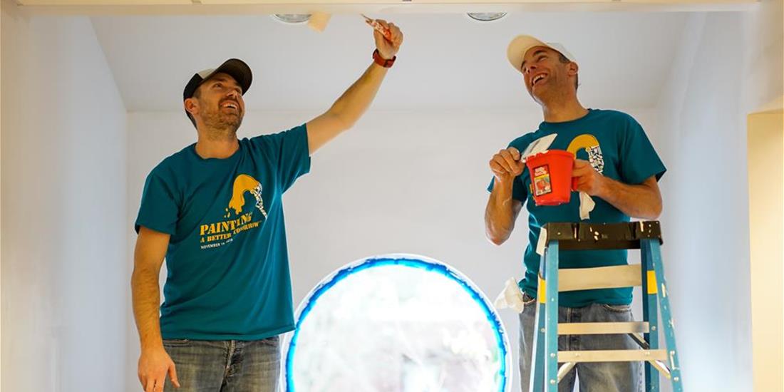 2016 Painting a Better Tomorrow at Kindering, credit Alabastro Photography 2016 Master Builders Association Painting a Better Tomorrow at Kindering