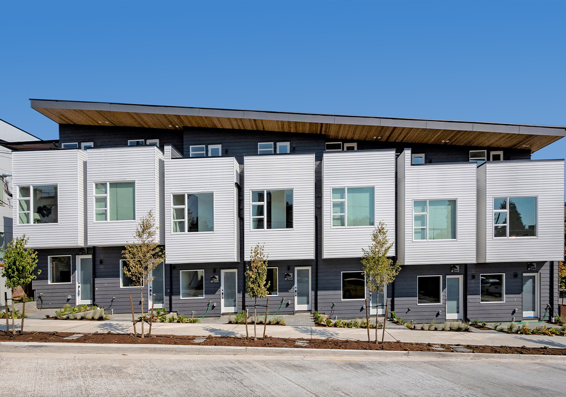 Built Green 4-Star homes at 2450 NW 63rd Street in Ballard