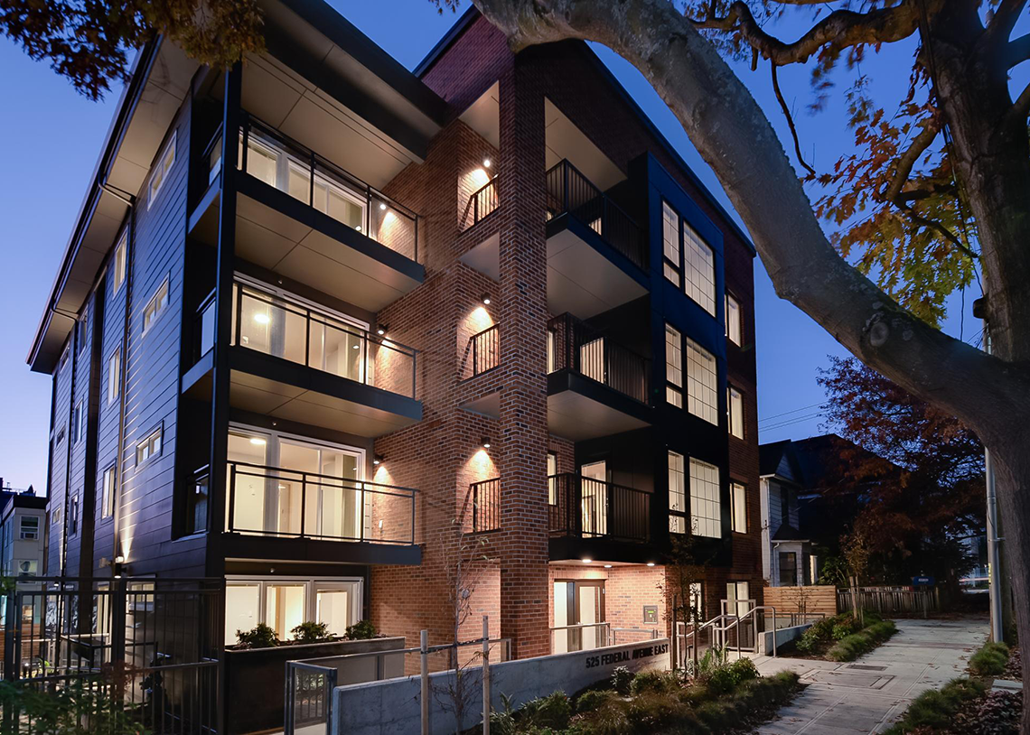 Built Green Hammer Awards, Builder, Small Multifamily—529 Federal LLC