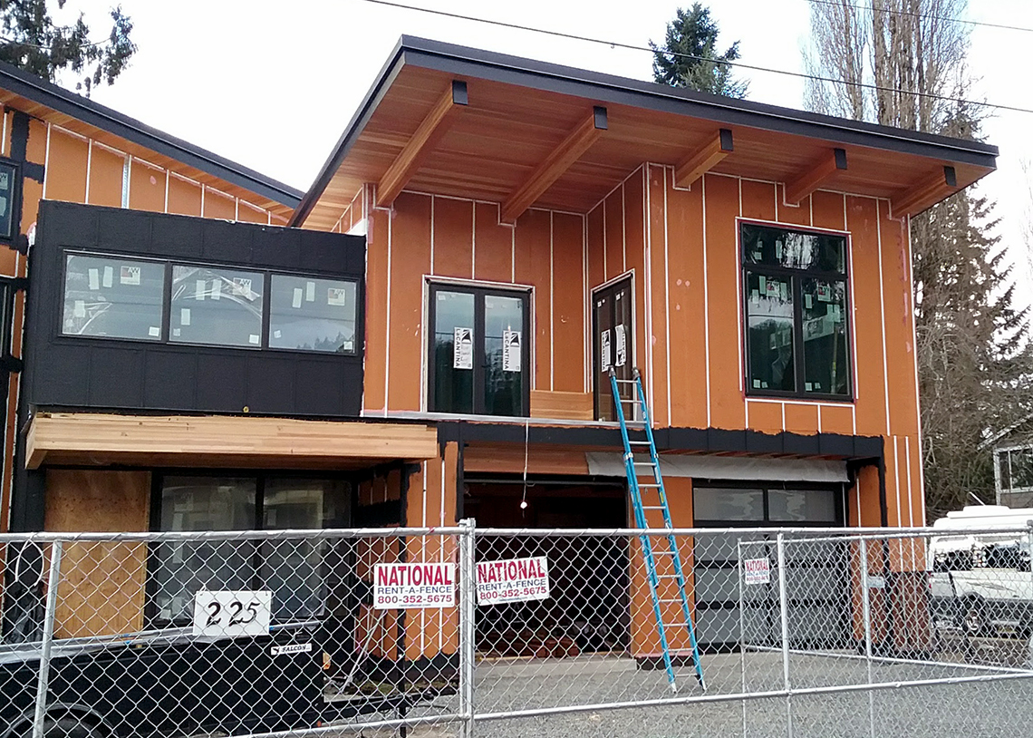 Karl Pauly's Issaquah Built Green 5-Star SIPs under construction