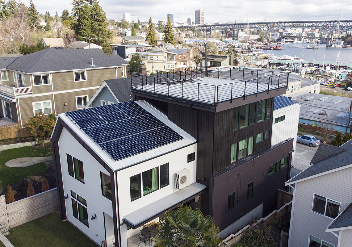 Dwell Development Built Green 5-Star Net Zero home