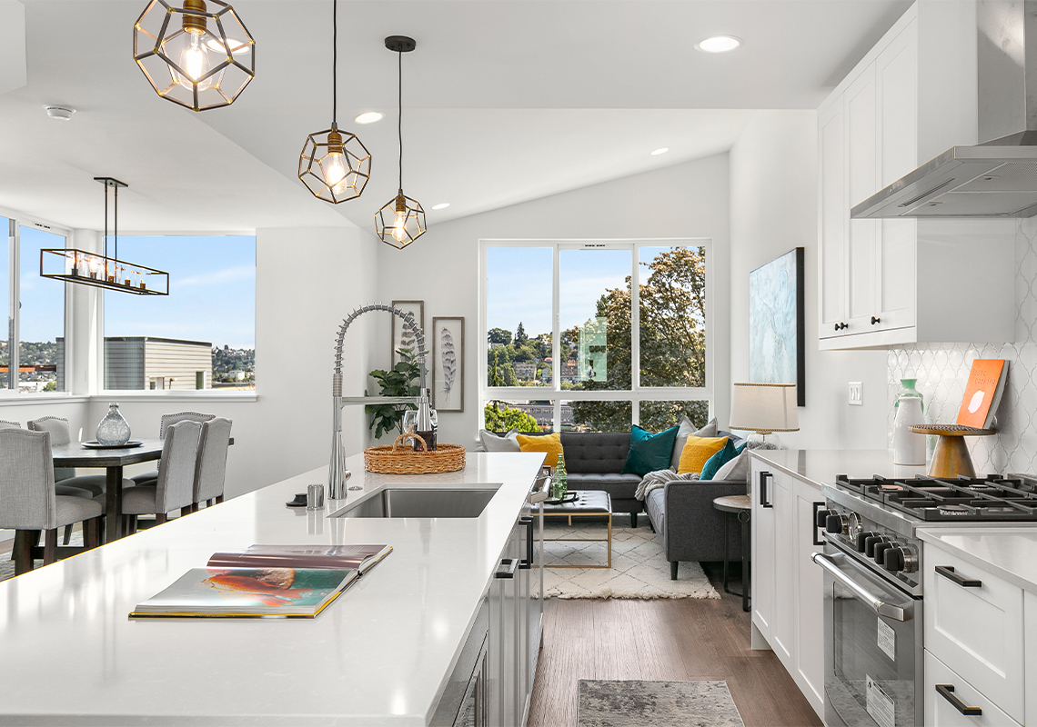 Mirra Homes' Magnolia townhomes, kitchen