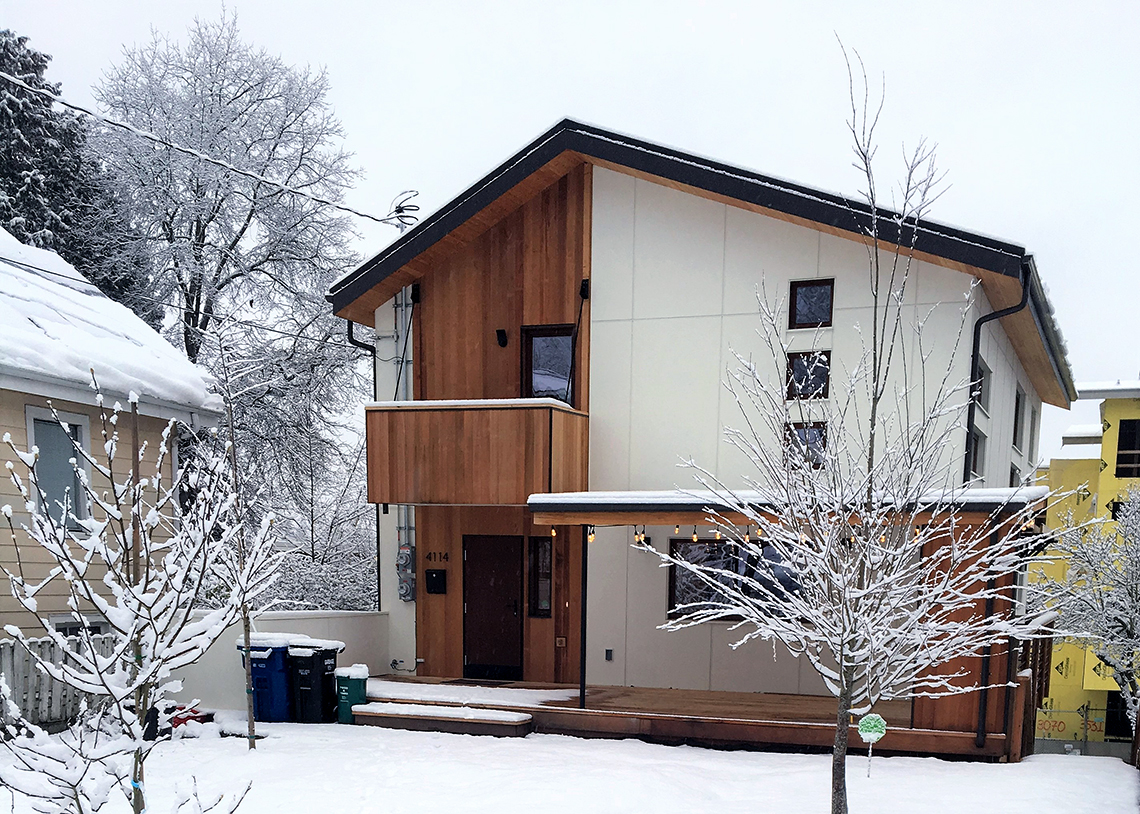 Built Green Project of the Year—TC Legend Homes, West Seattle Emerald Star