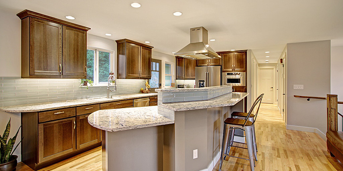 Home Run Solutions remodeled open kitchen