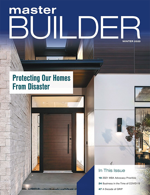 Master Builder Magazine, Winter 2020
