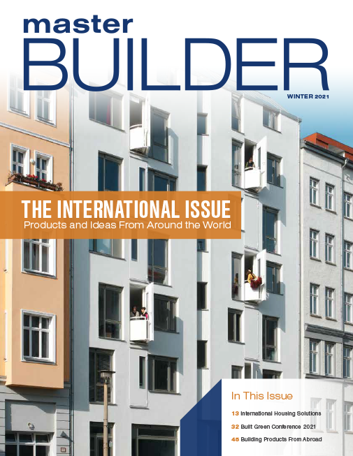 Master Builder Magazine, Winter 2021