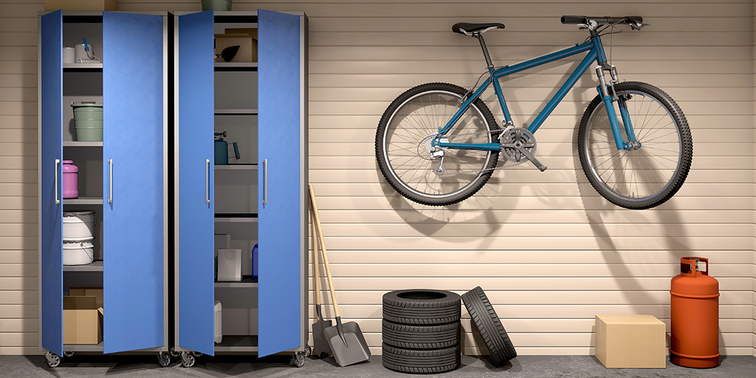 organized garage